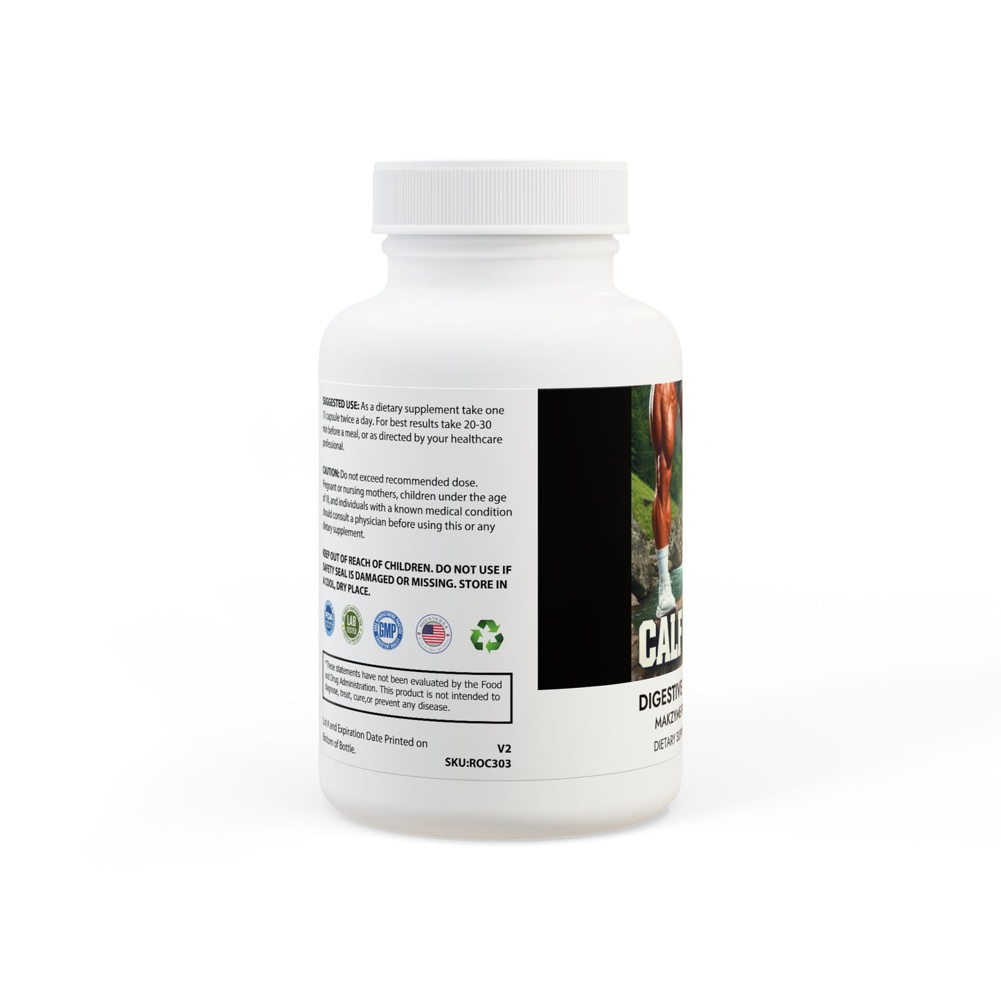 Digestive Enzyme Blend Supplement (60 Capsules)