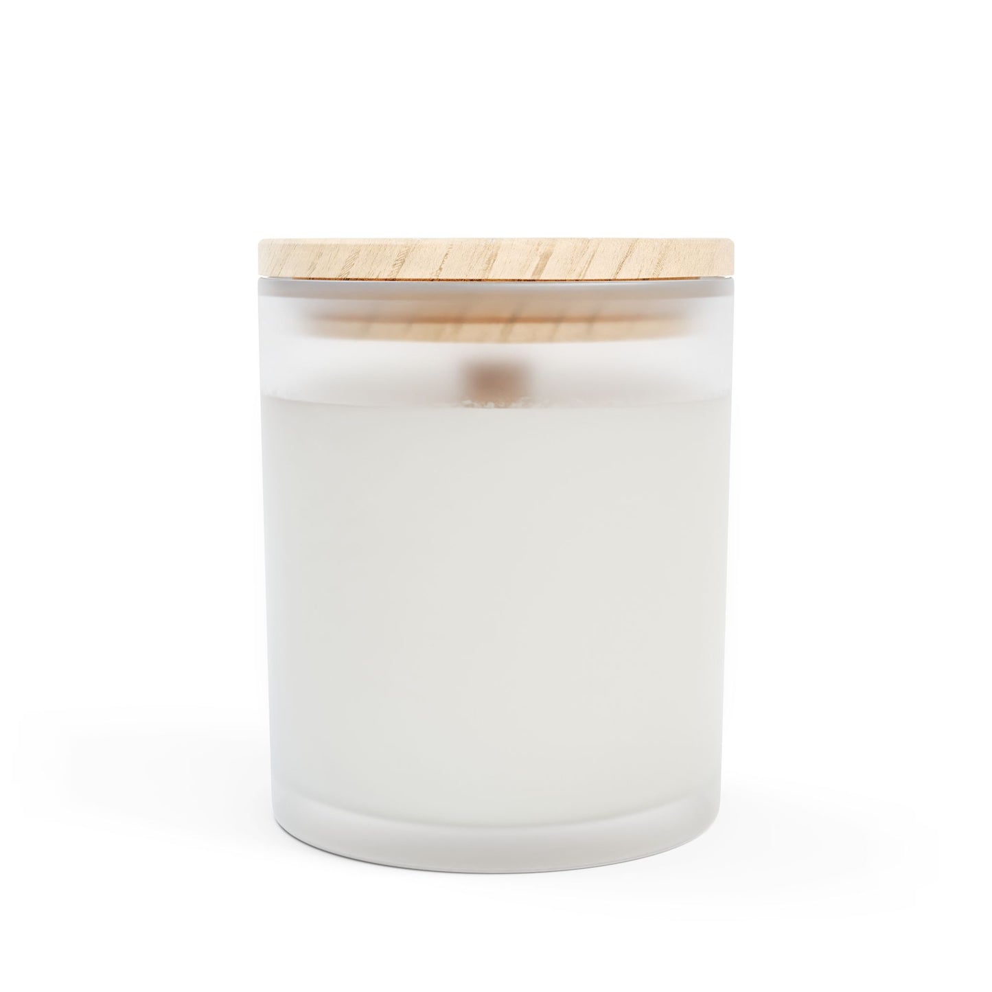 Frosted Glass Candle, 11oz