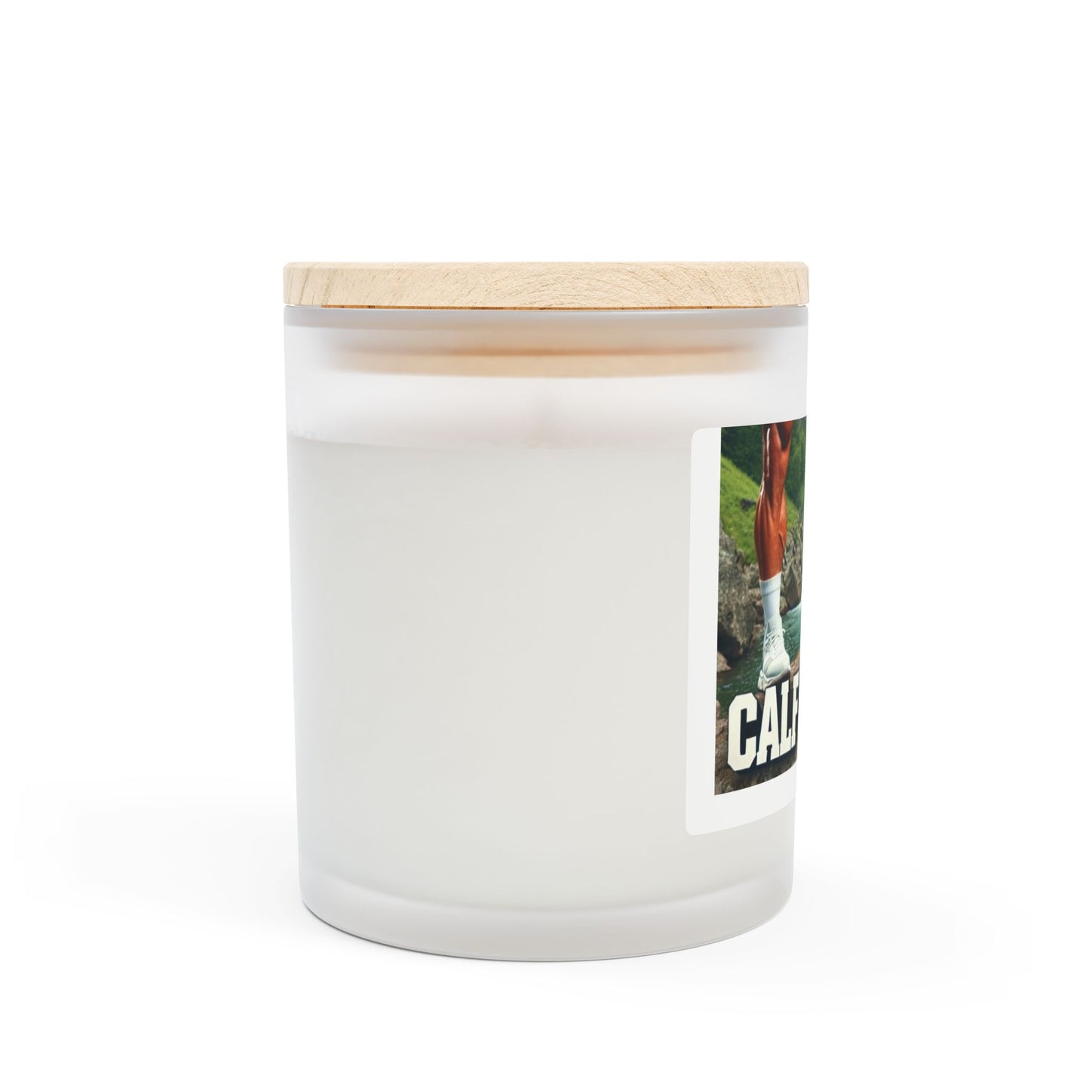 Frosted Glass Candle, 11oz