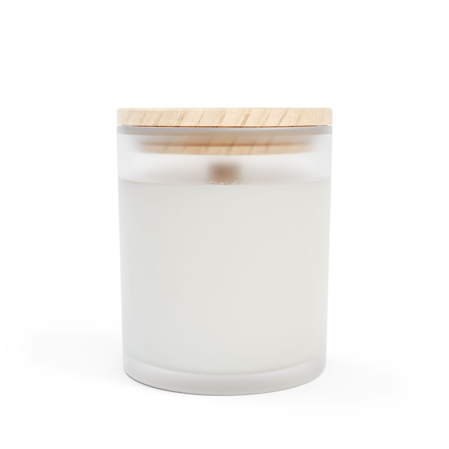 Frosted Glass Candle, 11oz