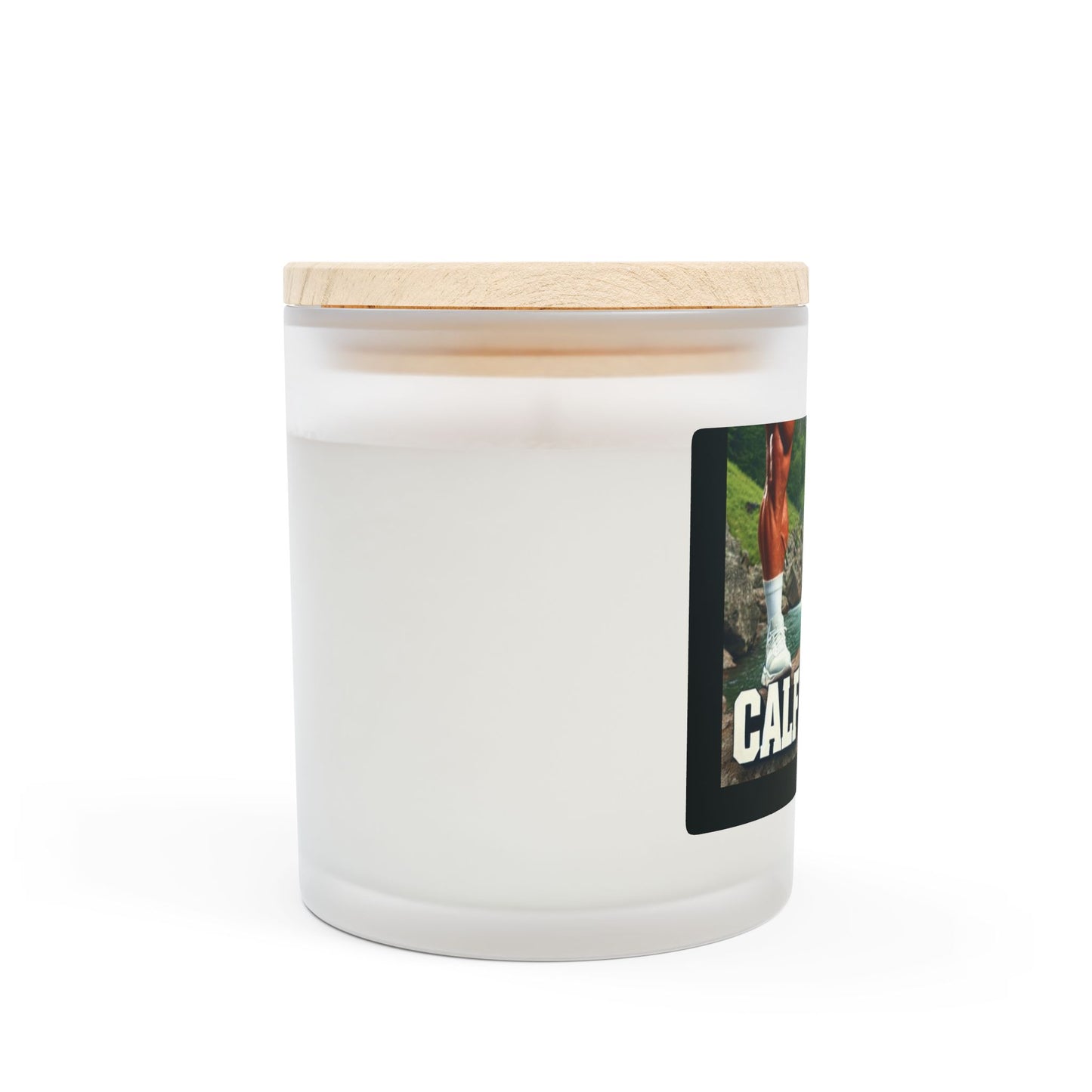 Frosted Glass Candle, 11oz