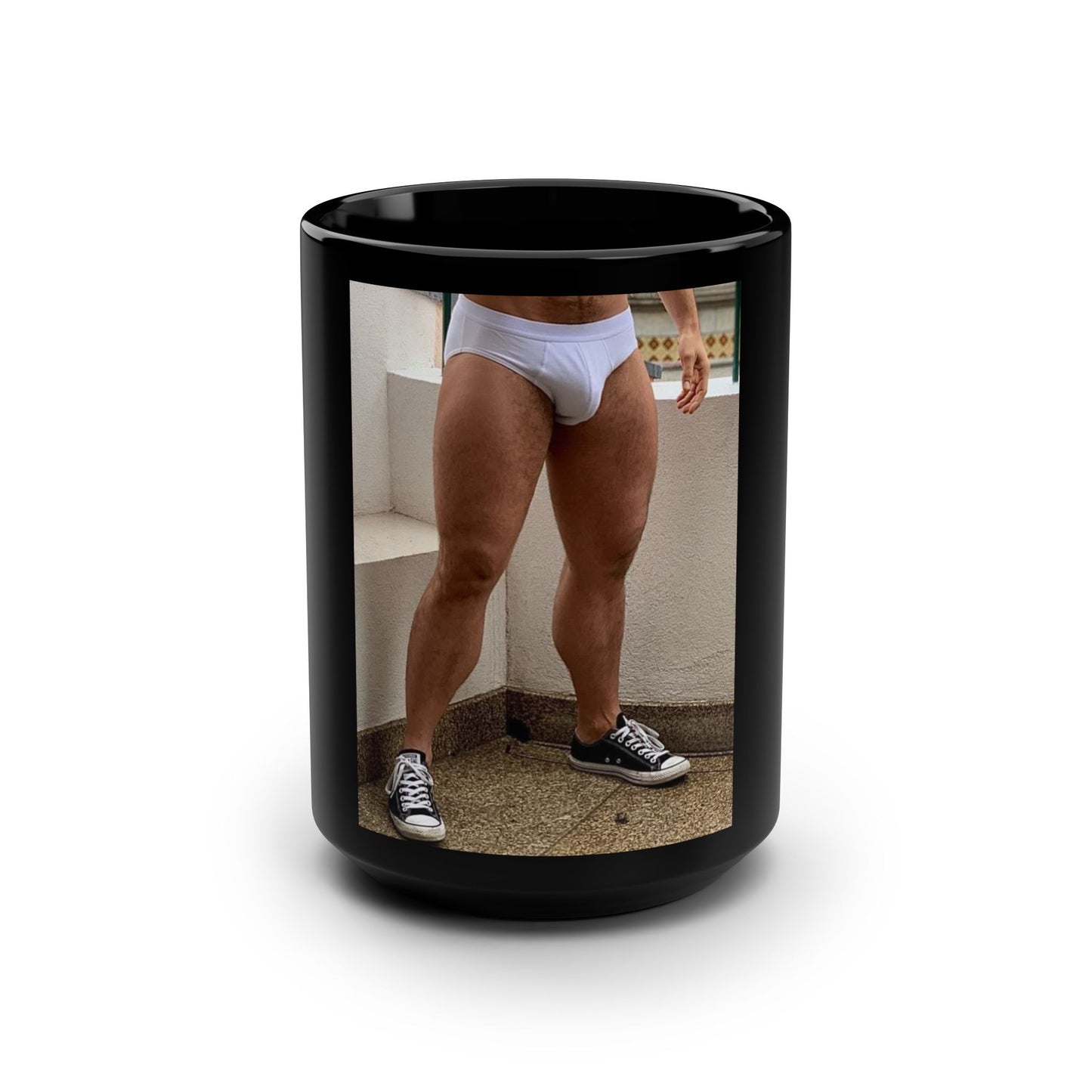 Black Mug, 15oz